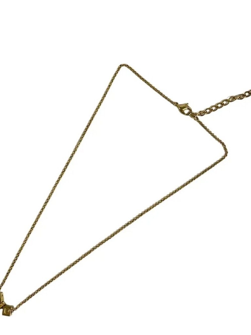 DIOR/ChristianDior - Gold Hardware Necklace - Picture 2 of 7